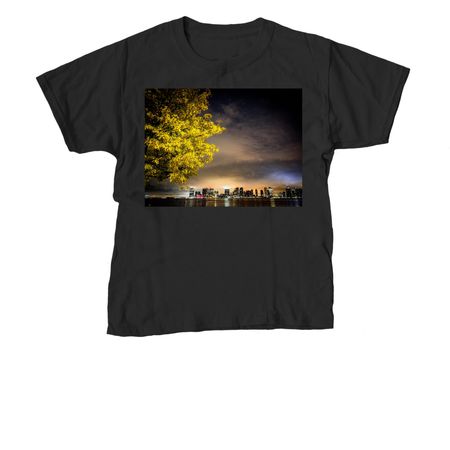 The Jungle, a Black Youth Unisex Tee