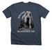 Walter the Bloodhound Merch, a Heather Midnight Navy Premium Unisex Tee