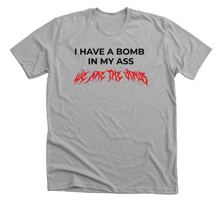 Bomb, a Athletic Heather Premium Unisex Tee