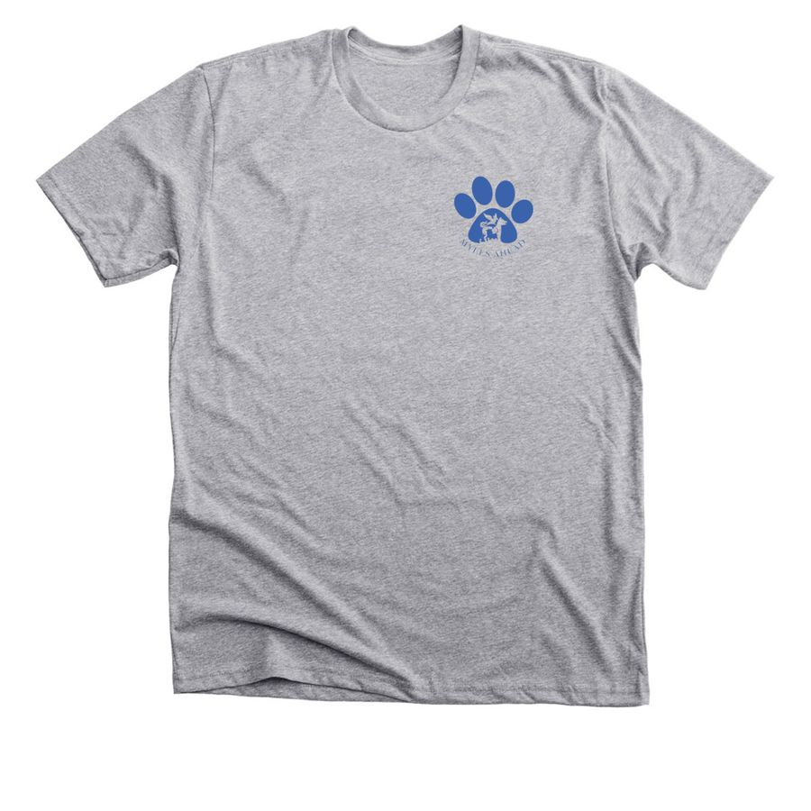 Myles Ahead Squad, a Athletic Heather Premium Unisex Tee