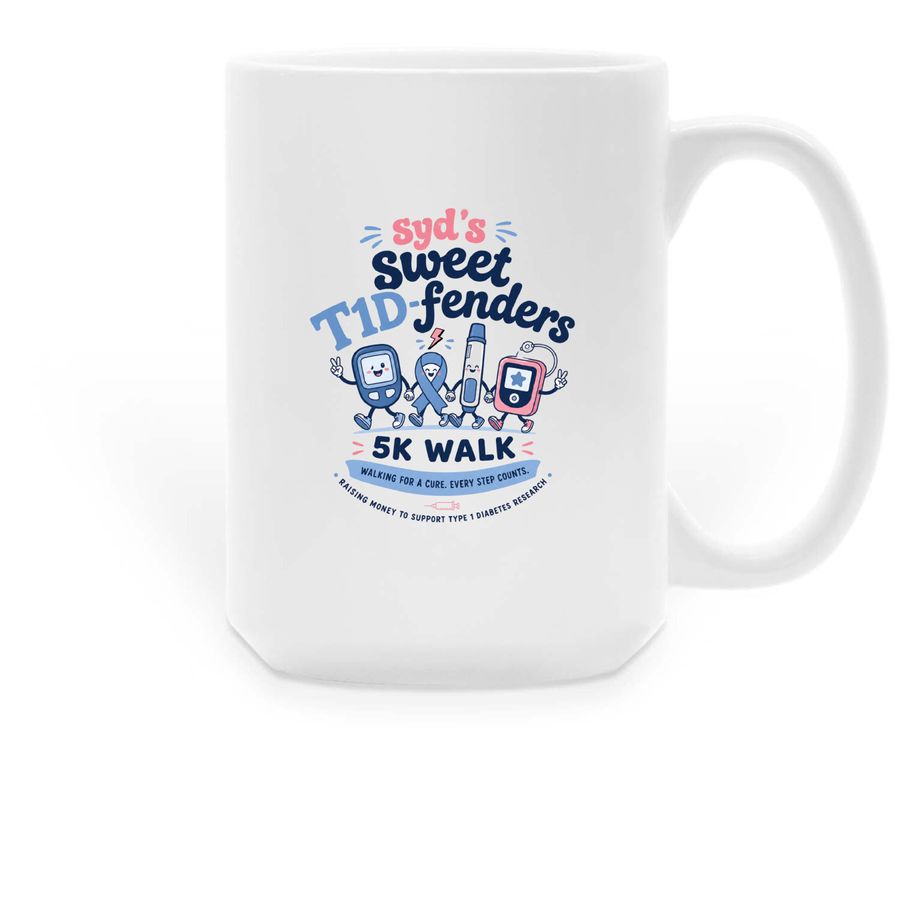 Sweet Mug, a White Large Coffee Mug