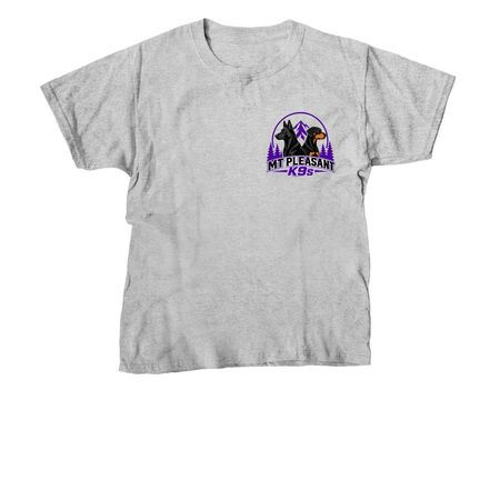 Mt Pleasant K9s, a Sport Grey Youth Unisex Tee