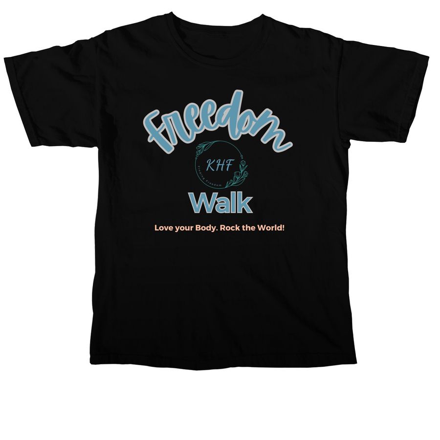 KHF Freedom Walk&nbsp;, a Black Comfort Colors Unisex Tee