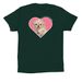 I Heart Tiny Woof Wilbur, a Forest Premium Cotton Tee