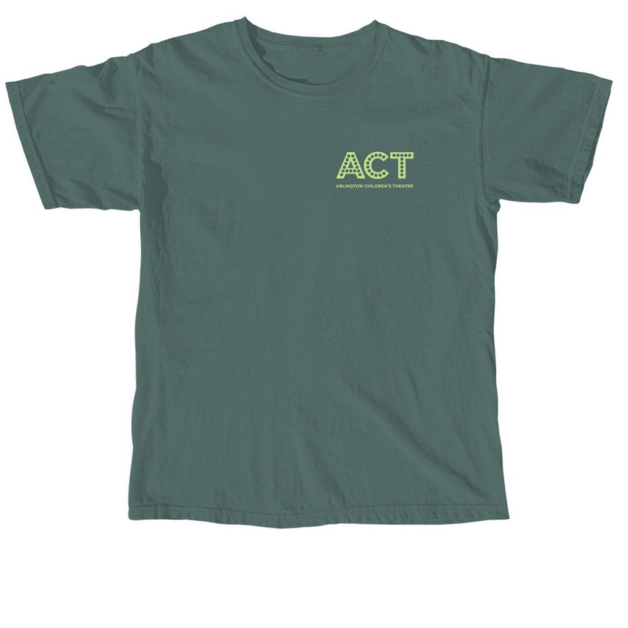 ACT green tees, a Blue Spruce Comfort Colors Unisex Tee