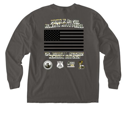 Pride is No Sin (with pockets!), a Pepper Comfort Colors Long Sleeve Pocket Tee (back-view)