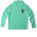 Still Waters 2026, a Bright Seafoam UV Performance Long Sleeve Hoodie