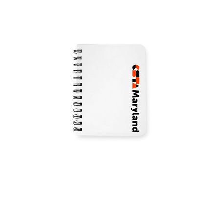 CSTA Maryland Notebook, a White Spiral Notebook