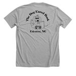 Edenton, NC Logo Shirts, a Athletic Heather Premium Unisex Tee (back-view)