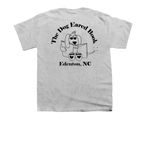 Edenton, NC Logo Shirts, a Sport Grey Youth Unisex Tee (back-view)