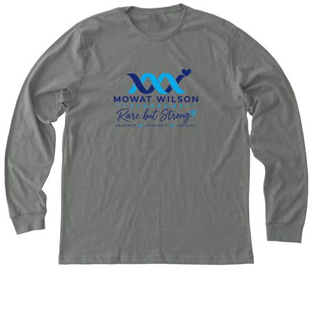 MWS 2, a Deep Heather Premium Long Sleeve Tee