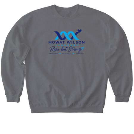 MWS 2, a Charcoal Softstyle Crewneck Sweatshirt