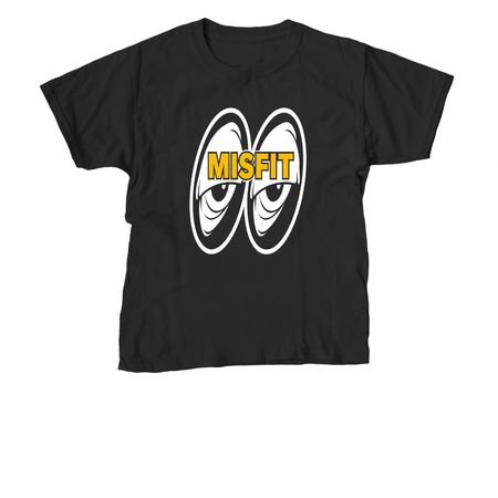 HOUND EYES, a Black Youth Unisex Tee