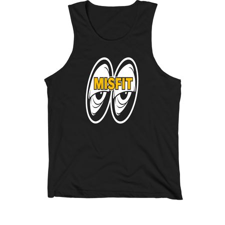 HOUND EYES, a Black Premium Cotton Tank