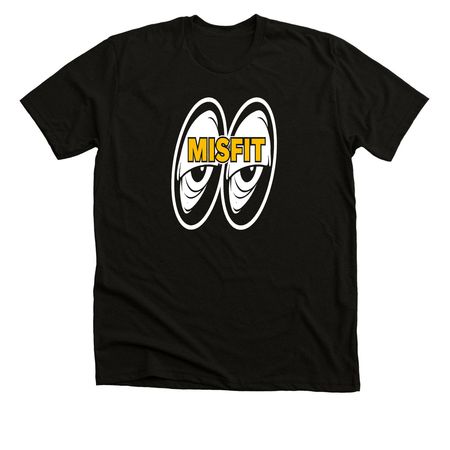 HOUND EYES, a Solid Black Blend Premium Unisex Tee