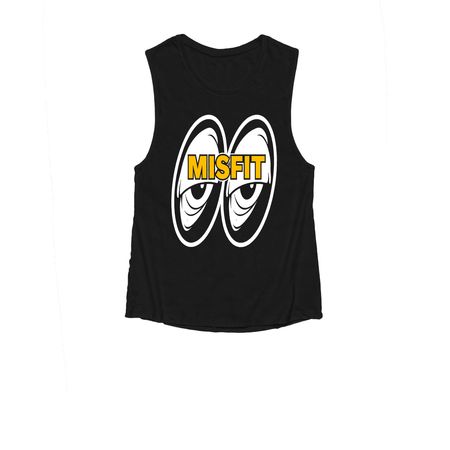 HOUND EYES, a Black Women's Muscle Tank