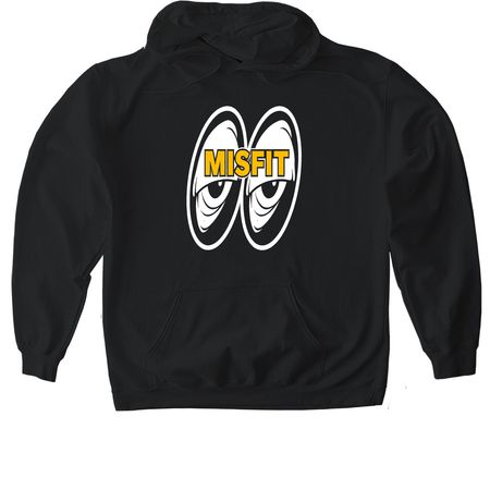 HOUND EYES, a Black Gildan Softstyle Pullover Hoodie