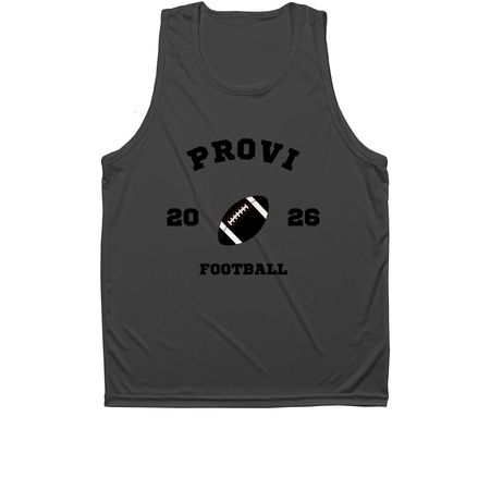 PC Football, a Iron Grey Unisex Performance Tank