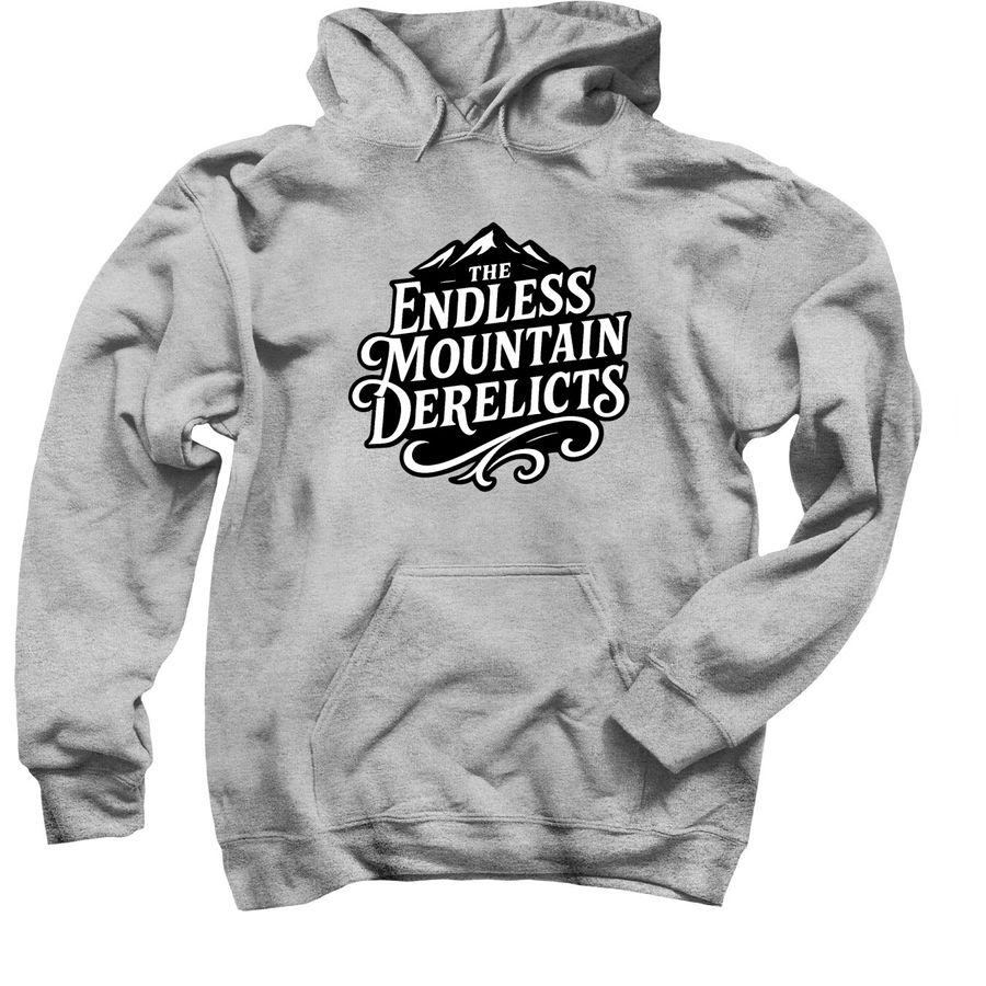 Proud to Be Derelict, a Sport Grey Pullover Hoodie