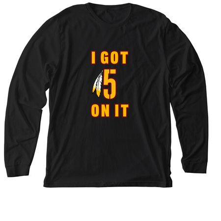 I Got 5 On It - Legacy Design Ver 2.0, a Solid Black Blend Premium Long Sleeve Tee
