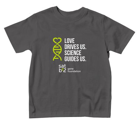 SATB2 Awareness Day 2025 (Toddler Style), a Charcoal Toddler Tee