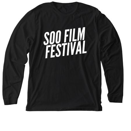 Long Sleeve, a Solid Black Blend Premium Long Sleeve Tee