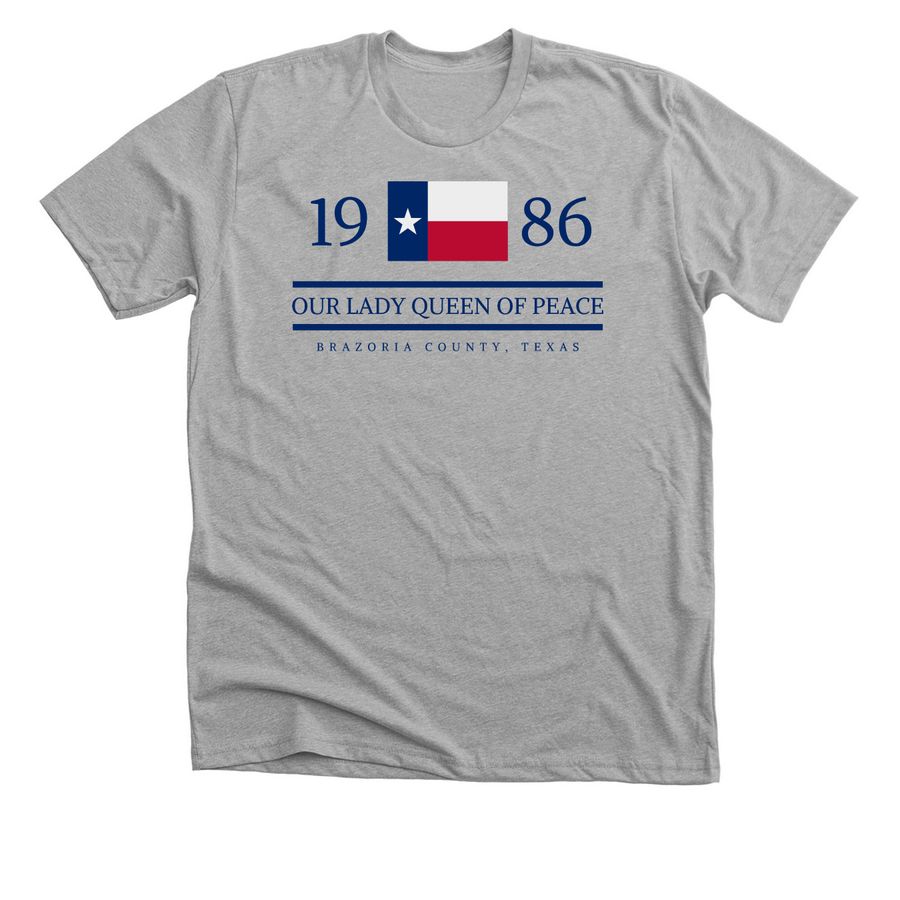 Texas Forever Tee, a Athletic Heather Premium Unisex Tee