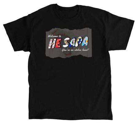 Welcome to He Sapa!, a Black Classic Unisex Tee