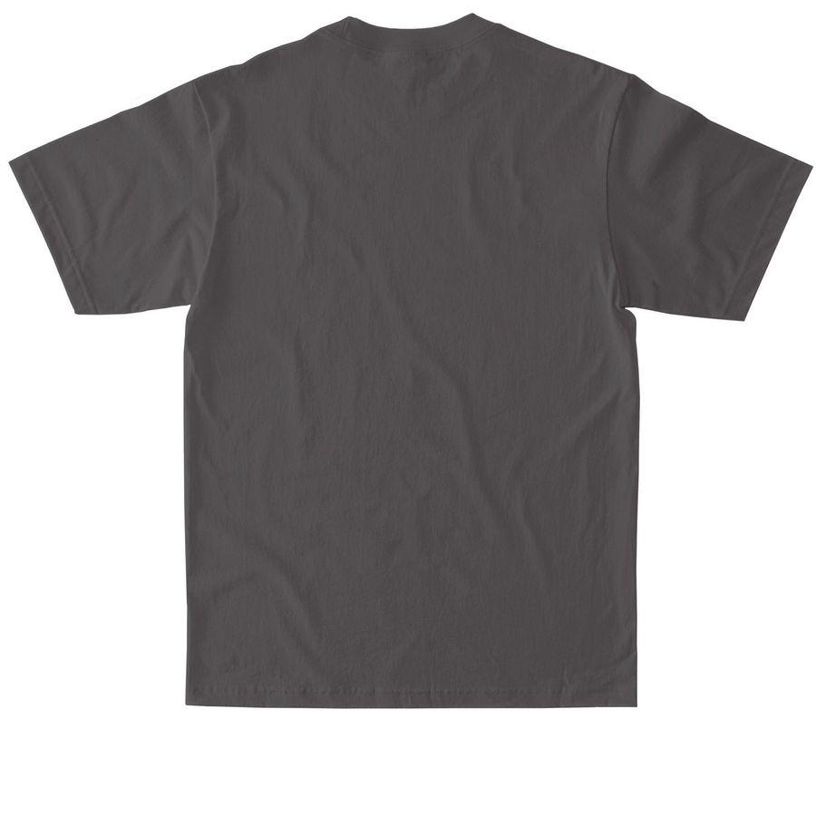 MSER Autumn 2026, a Dark Grey Max Heavyweight Tee (back-view)