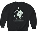 Arrows of the Truth, a Black Softstyle Crewneck Sweatshirt (back-view)