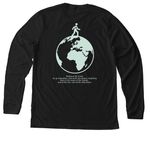 Arrows of the Truth, a Solid Black Blend Premium Long Sleeve Tee (back-view)
