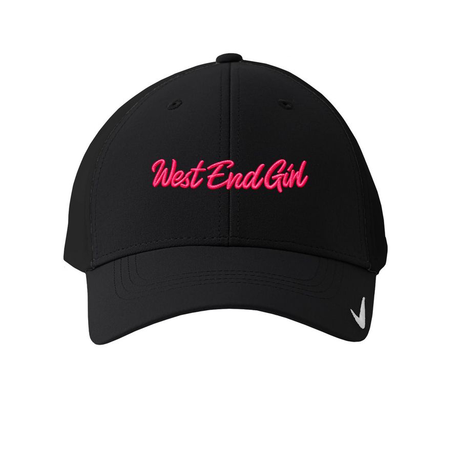 Lily Allen Tour Hat, a Black Printed Nike Dri-FIT Legacy Performance Cap