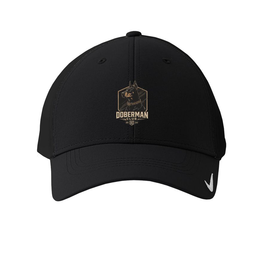Doberman Club, a Black Printed Nike Dri-FIT Legacy Performance Cap