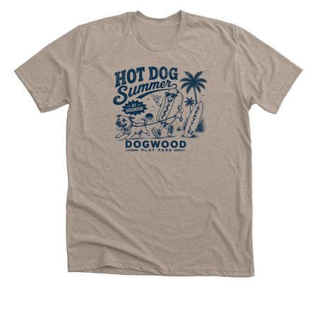 Hot Dog Summer, a Heather Stone Premium Unisex Tee