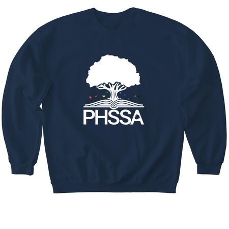 PHSSA PTA Spiritwear Fundraiser, a Navy Softstyle Crewneck Sweatshirt