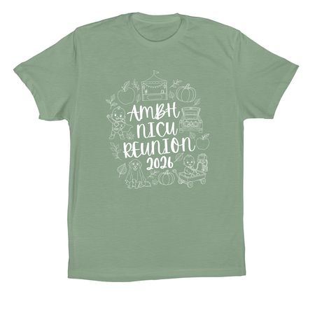 2026 NICU Reunion, a Sage Premium Cotton Tee