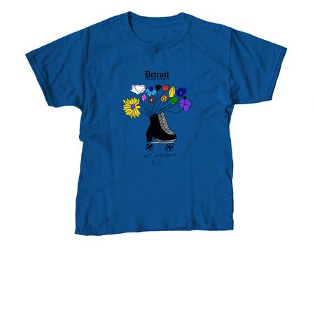 Pride 2026 ????, a Royal Blue Youth Unisex Tee