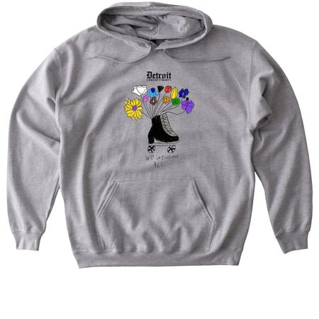 Pride 2026 ????, a Sport Grey Gildan Softstyle Pullover Hoodie