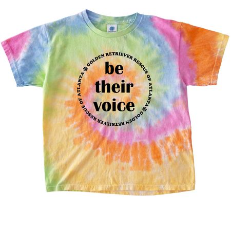 Be Their Voice, a Eternity Youth Tie Dye Tee
