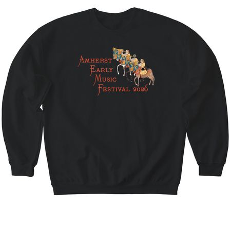 AEMF 2026 Summer Festival, a Black Softstyle Crewneck Sweatshirt