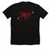 P2P: Origin Drop&nbsp;, a Solid Black Blend Premium Unisex Tee (back-view)