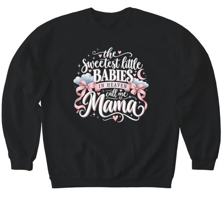Sweetest Babies 2, a Black Softstyle Crewneck Sweatshirt