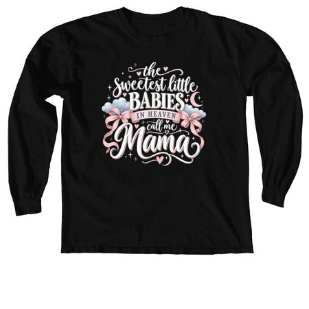 Sweetest Babies 2, a Black Comfort Colors Long Sleeve Tee
