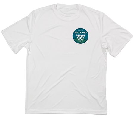 Denver Blizzard Netball Club Main Logo&nbsp;, a White Classic Performance Tee
