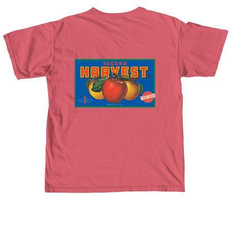 Vintage Label, a Crimson Comfort Colors Unisex Tee