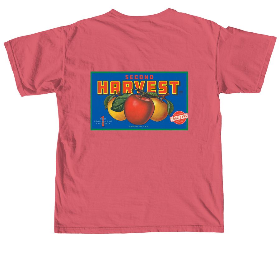 Vintage Label, a Crimson Comfort Colors Unisex Tee