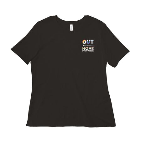 PRIDE - HOME EVERYWHERE, a Black Women?s Relaxed Cotton Tee