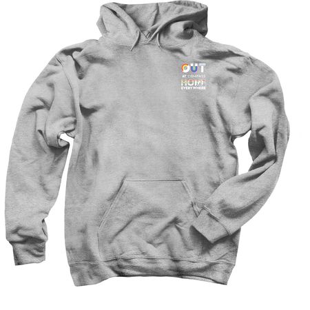 PRIDE - HOME EVERYWHERE, a Sport Grey Pullover Hoodie