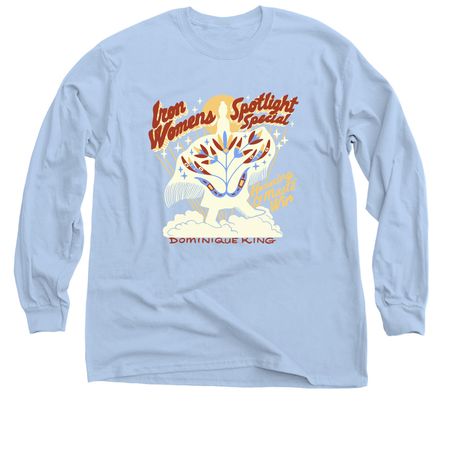 O?Maste? Win - Blue details, a Light Blue Classic Long Sleeve Tee