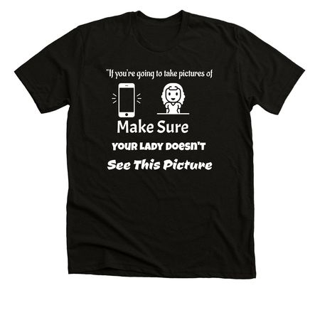 Taking pictures without consent ?&nbsp;, a Solid Black Blend Premium Unisex Tee